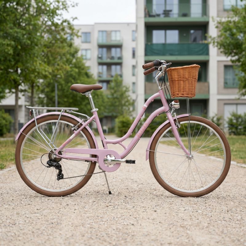 Bicicletta da città ATTABO CITY 26" rosa 17