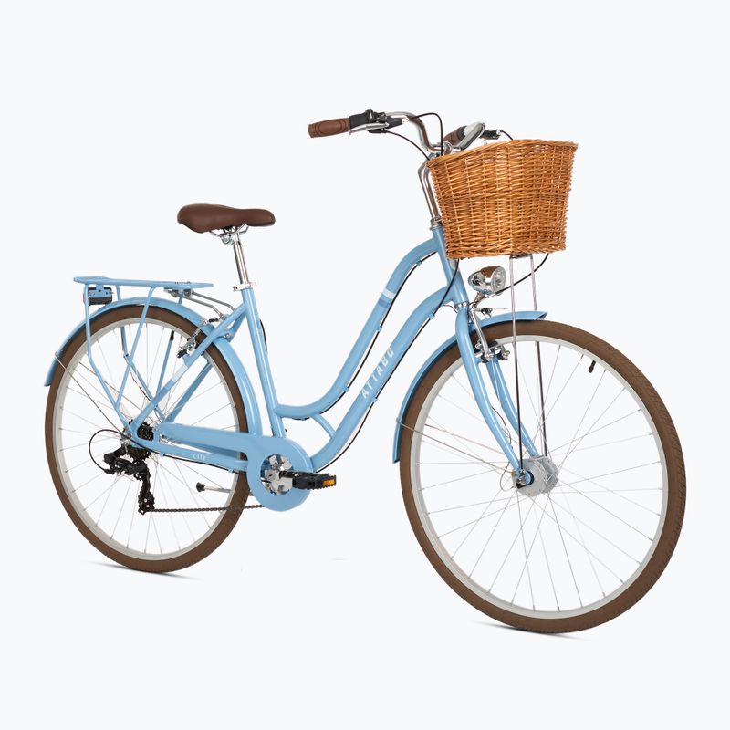 Bicicletta da città da donna ATTABO CITY 28" blu 2