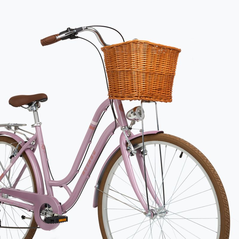 Bicicletta da città da donna ATTABO CITY 28" rosa 4