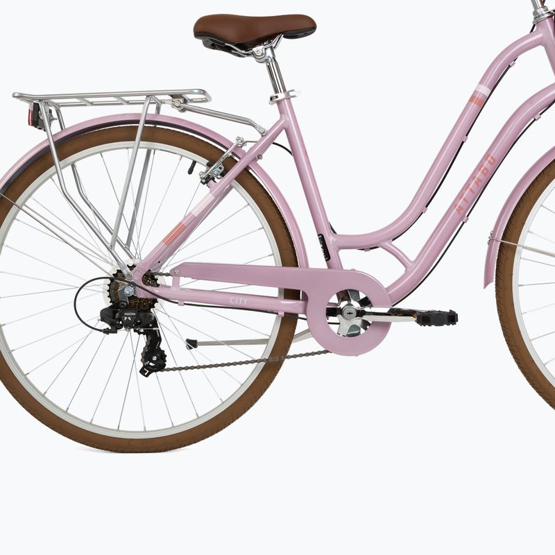 Bicicletta da città da donna ATTABO CITY 28" rosa 5