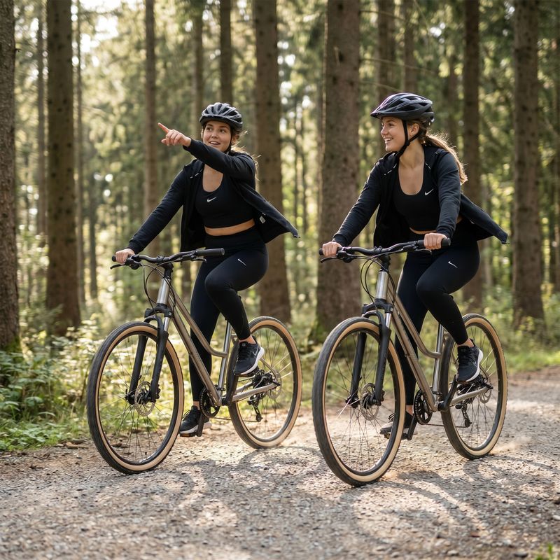 Bicicletta da cross da donna ATTABO SANO 4.0 28" grigio 7