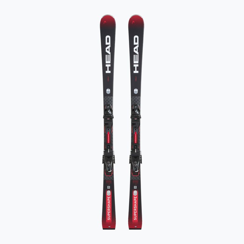 Sci da discesa HEAD Supershape e-Rally SW BB-PR + Protector PR 13 GW nero/rosso