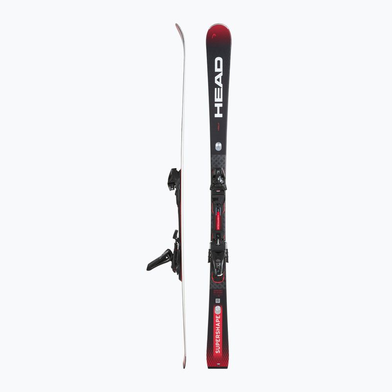 Sci da discesa HEAD Supershape e-Rally SW BB-PR + Protector PR 13 GW nero/rosso 2