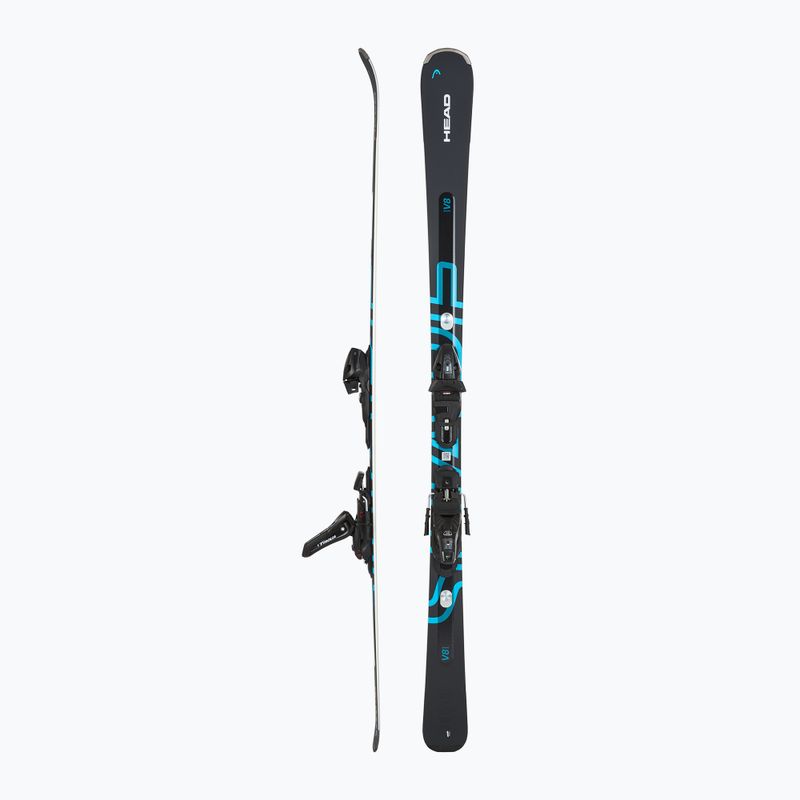 Sci da discesa HEAD Shape e-V8 SW AMT-PR + attacco Protector PR 11 GW antracite/blu 2