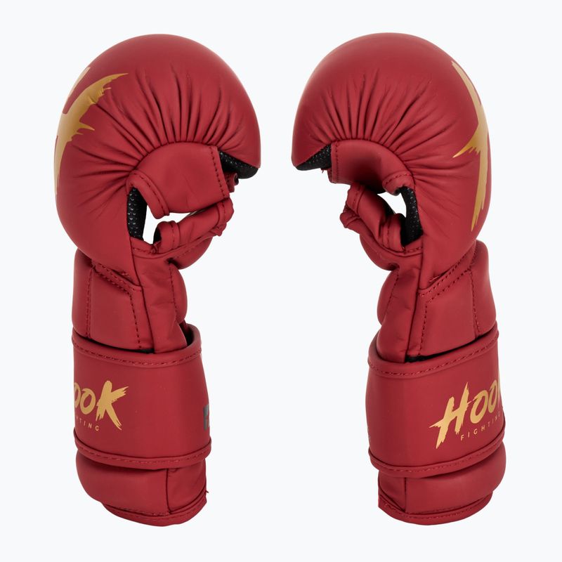 Guanti da combattimento MMA HOOK FIGHTING TX0-B4M0016 rosso 5