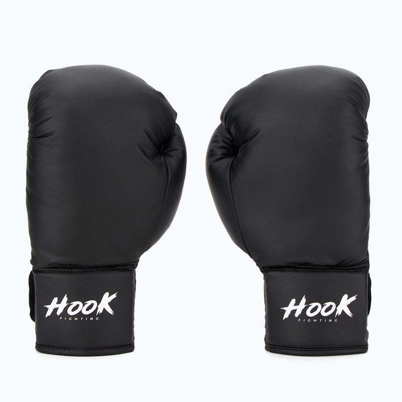HOOK FIGHTING Set per il primo allenamento di boxe per bambini nero 2