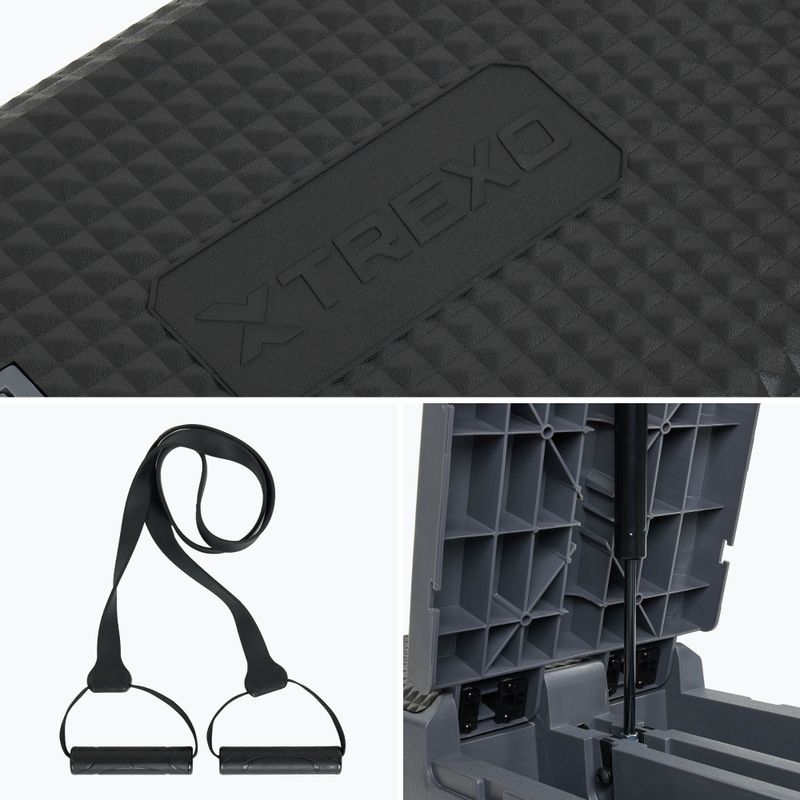 TREXO stepper per aerobica TXO-B4W0010 grigio 12