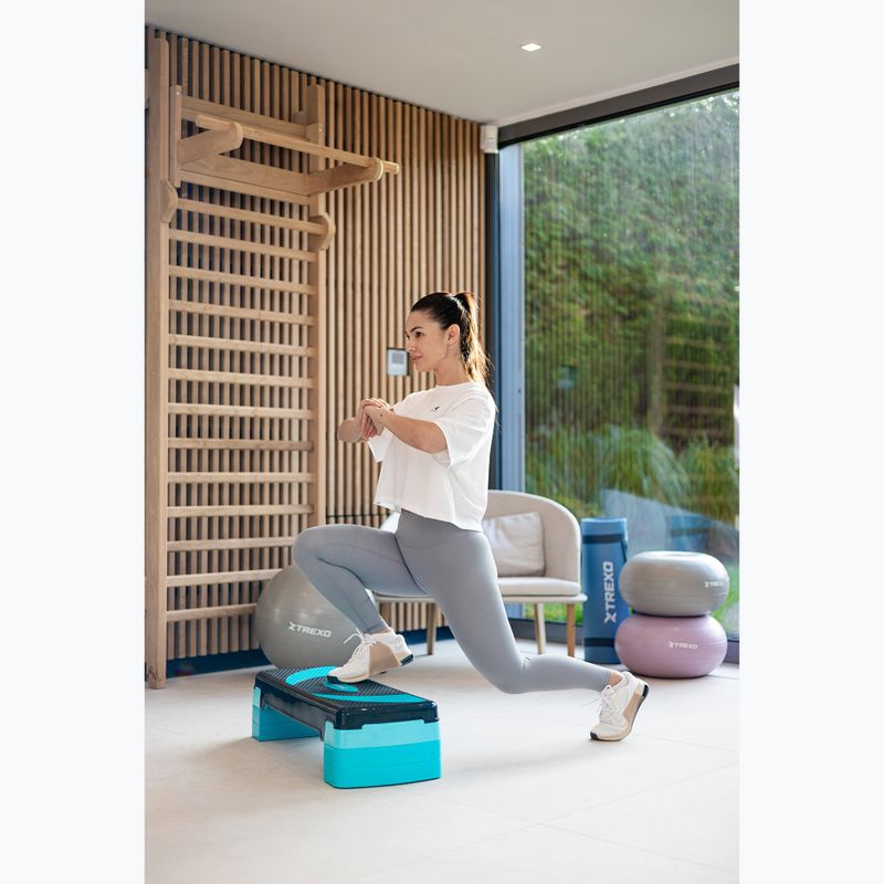 XTREXO stepper per aerobica TXO-B4W009 blu 4