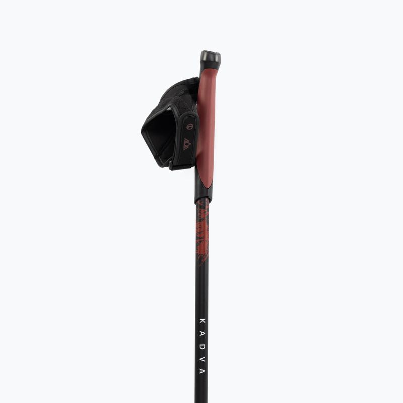 Bastoncini da nordic walking KADVA Halna rosso 5