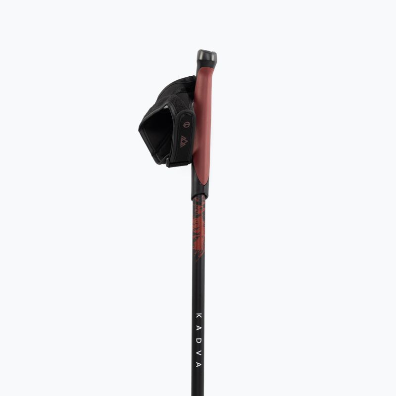 Bastoni da nordic walking KADVA Halna regolabili rossi 5