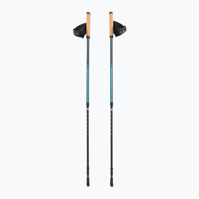 Bastoni da nordic walking KADVA Luna regolabili blu 3
