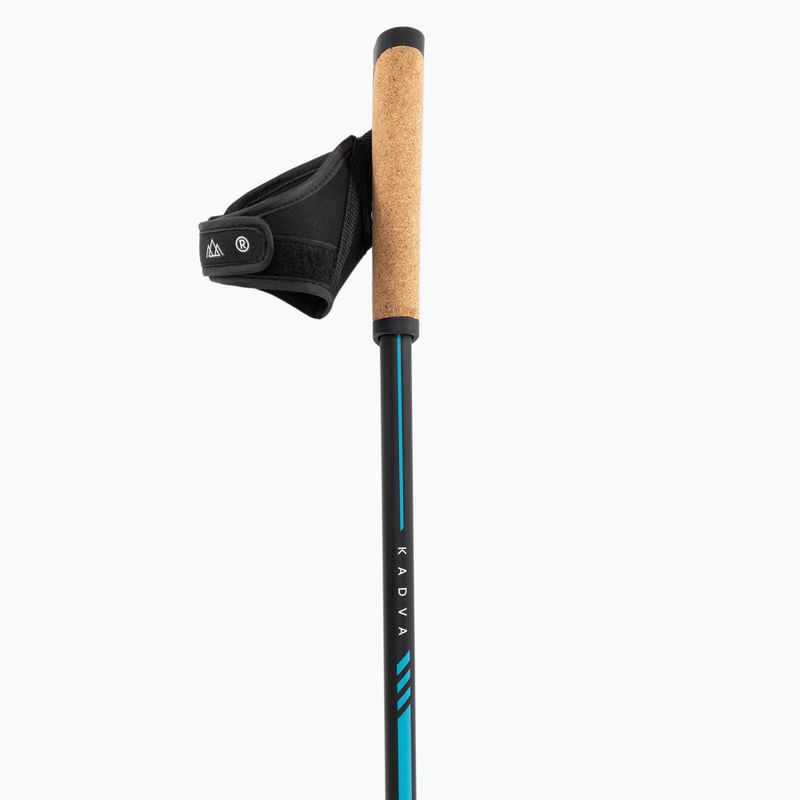 Bastoni da nordic walking KADVA Luna regolabili blu 5