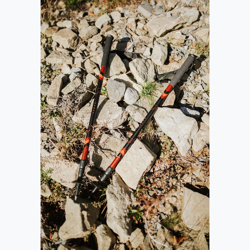 Bastoncini da trekking KADVA Tengri rosso 3