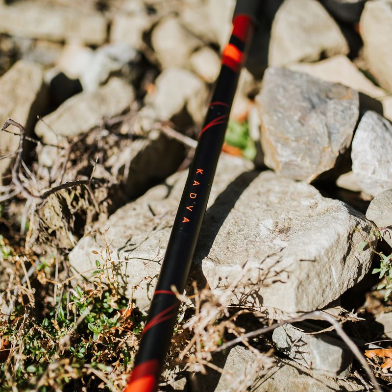 Bastoni da trekking KADVA Tengri regolabili rossi 13