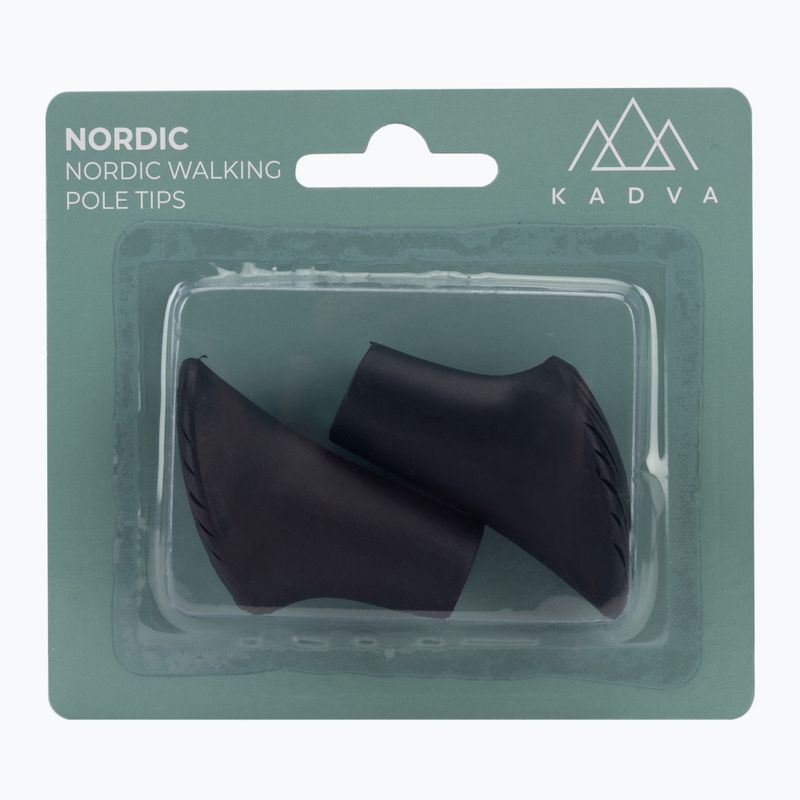 Coperture per bastoni da nordic walking KADVA Nordic nere 3