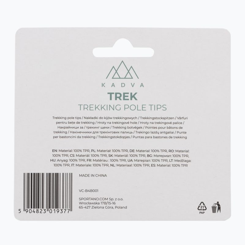 Coperture per bastoni da trekking KADVA Trek nere 4
