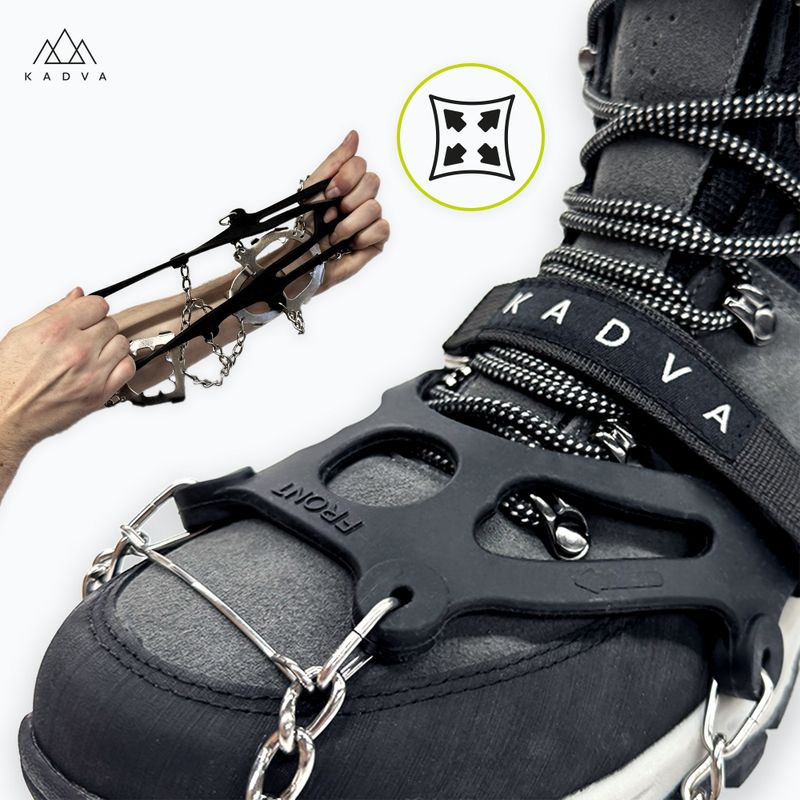 Racchette per scarpe KADVA Cerro nere 6
