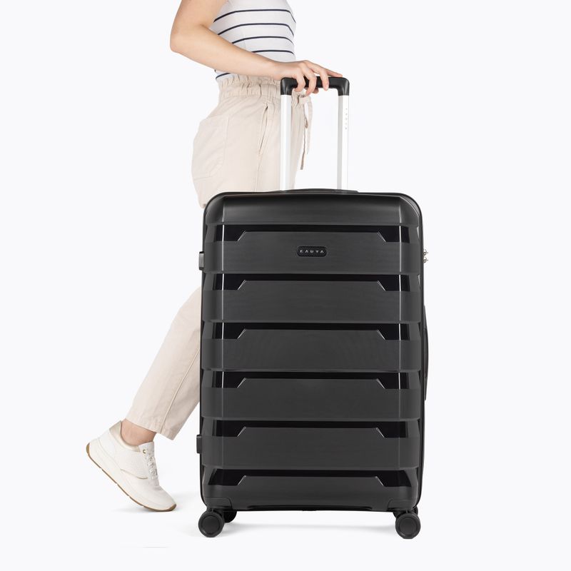 Valigia da viaggio grande KADVA Cayes 113 l nera 2