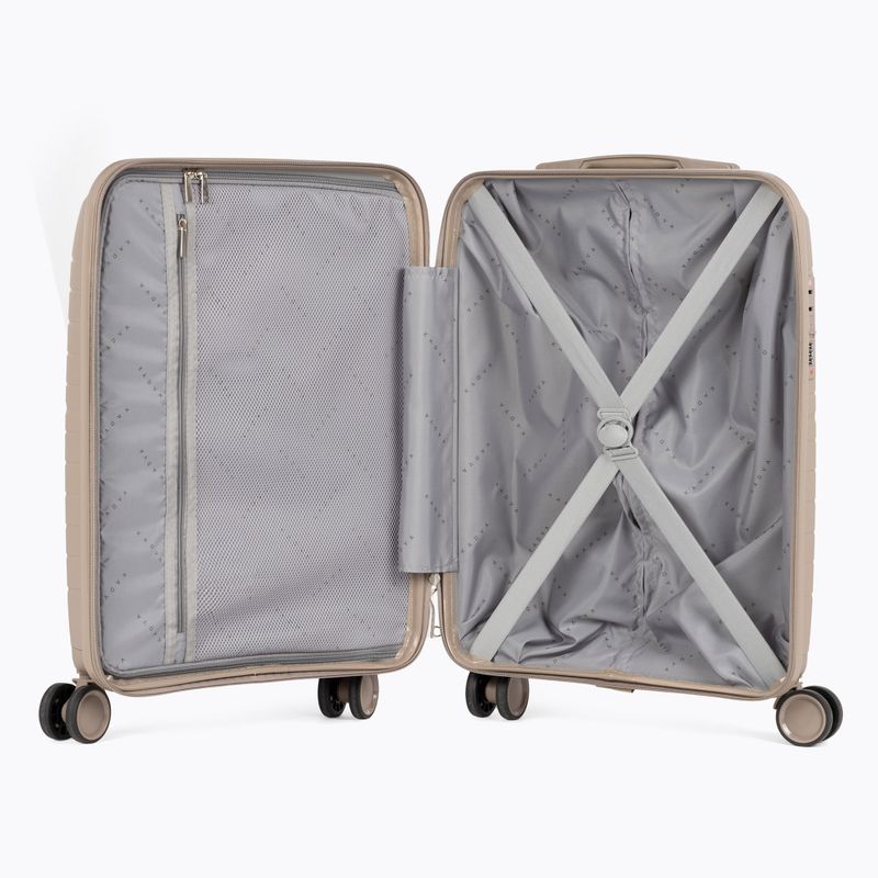 Valigia da viaggio a mano KADVA Brava 40 l beige 6