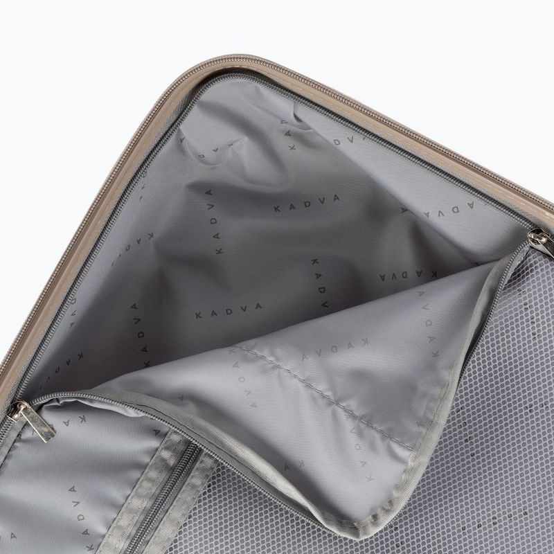 Valigia da viaggio a mano KADVA Brava 40 l beige 7