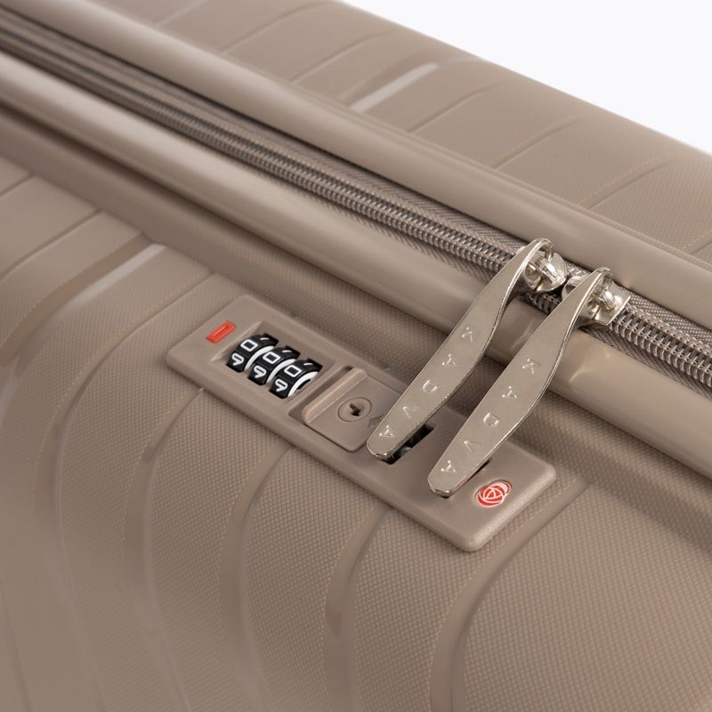 Valigia da viaggio a mano KADVA Brava 40 l beige 10