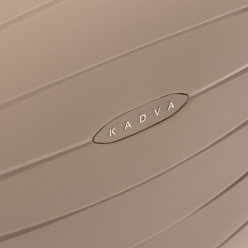 Valigia da viaggio a mano KADVA Brava 40 l beige 11