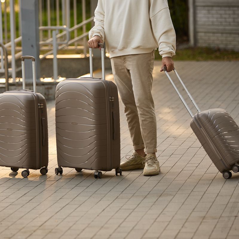 Valigia da viaggio a mano KADVA Brava 40 l beige 20