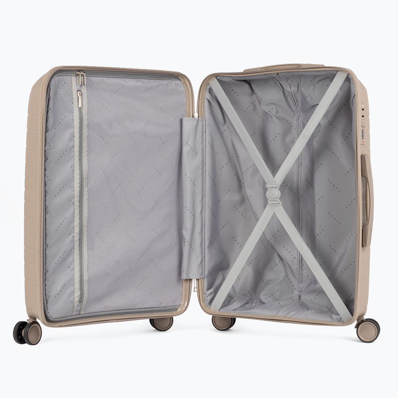 Valigia da viaggio media KADVA Brava 78 l beige 6