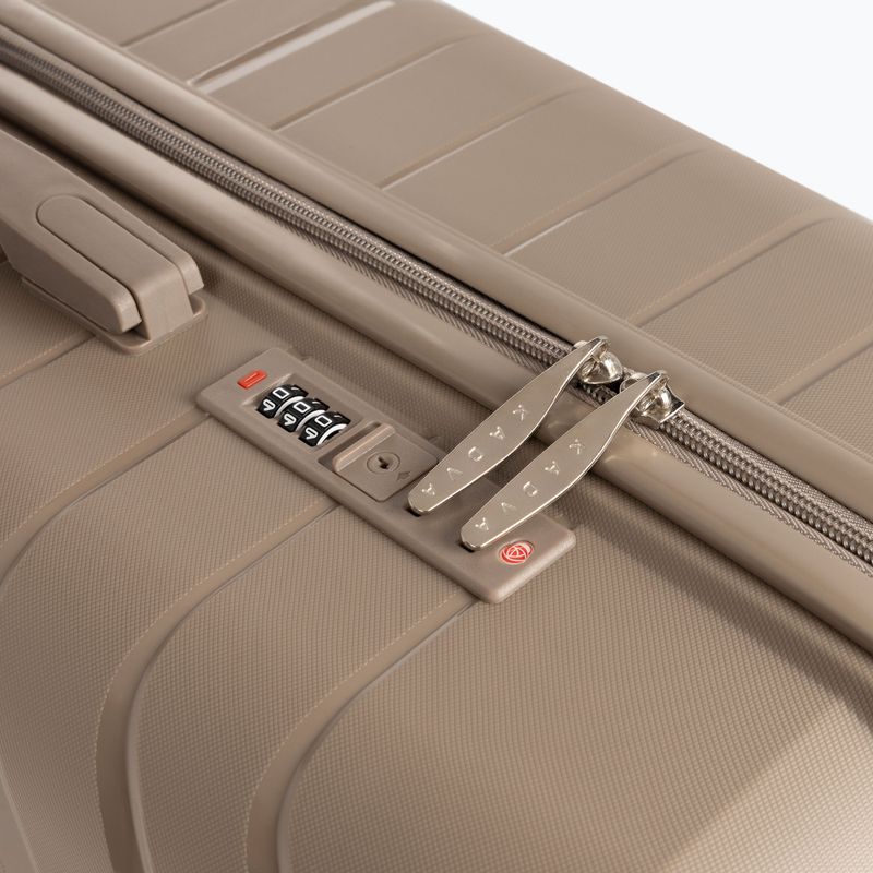 Valigia da viaggio grande KADVA Brava 115 l beige 10
