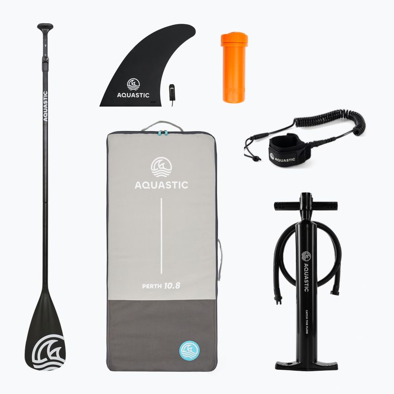 Set tavola SUP gonfiabile AQUASTIC Perth 10'8" all-round blue 15