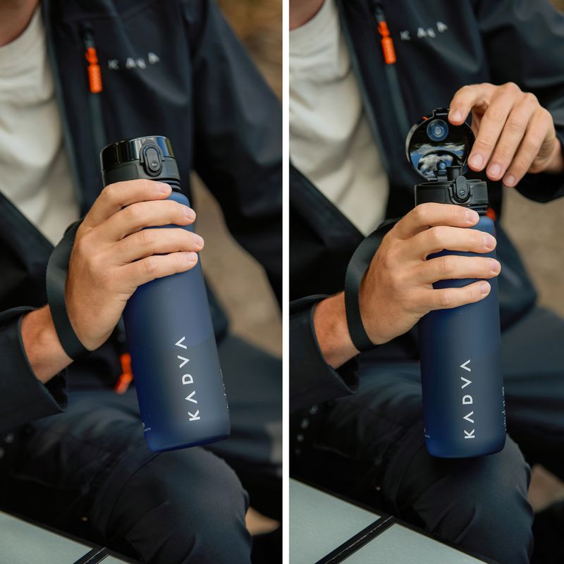Bidone KADVA GlideCap 1000 ml blu navy 7