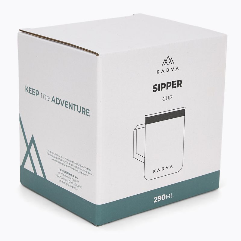 KADVA Sipper 290 ml tazza termica nera 6
