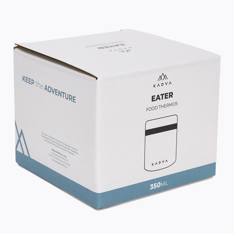 Contenitore per il pranzo isolato KADVA Eater 350 ml nero 6