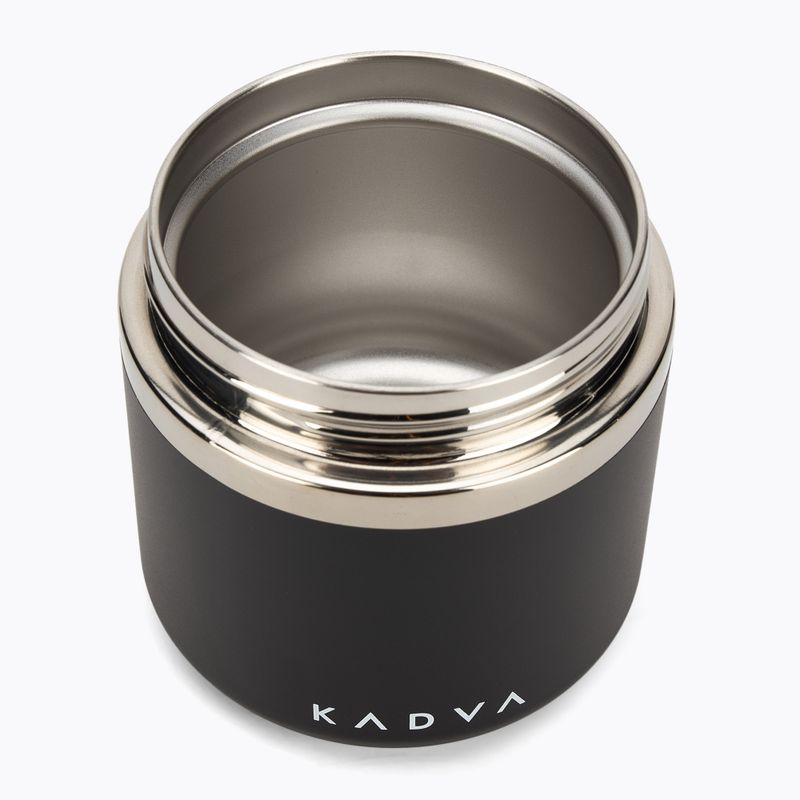 KADVA Eater contenitore isolato per il pranzo 600ml nero 5