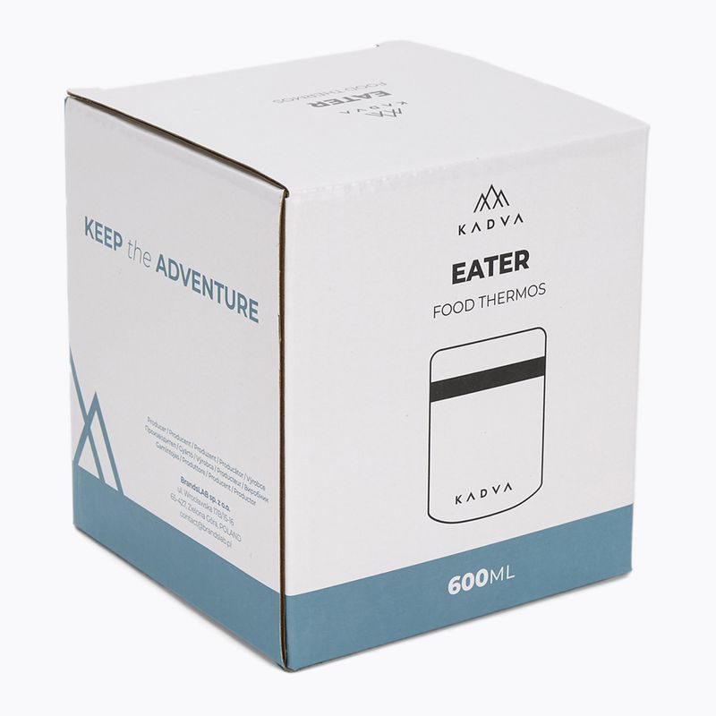 Contenitore per il pranzo isolato KADVA Eater 600 ml nero 6