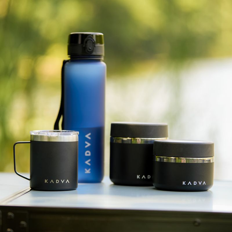 Contenitore per il pranzo isolato KADVA Eater 600 ml nero 10