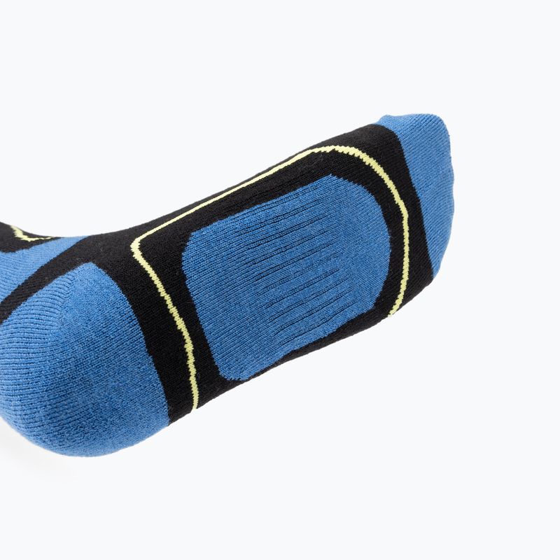 Calze da sci per bambini KADVA Woolan Jrb nero/blu 6