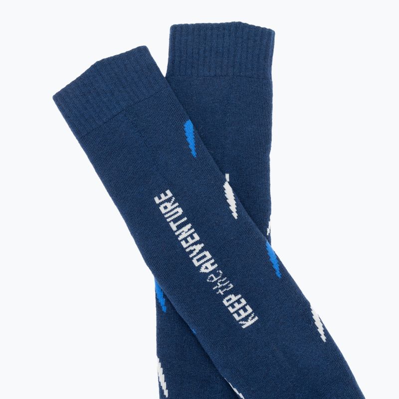 Calzini da sci da uomo KADVA Woolan blu navy 7