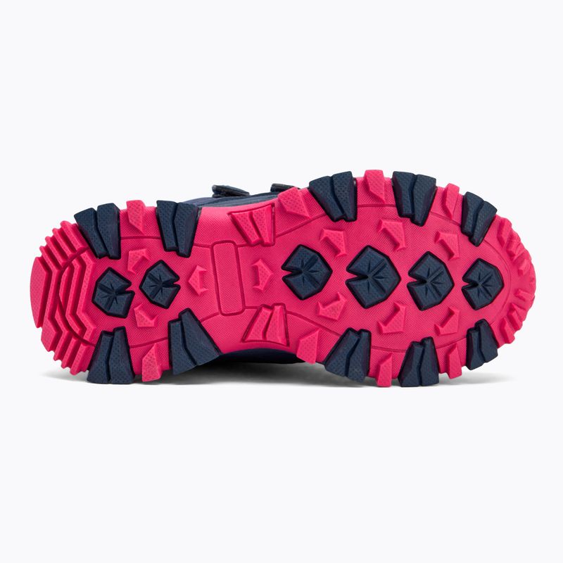 Stivali da neve per bambini KADVA Snowey Mid WaterProof blu/navy/fucsia 5