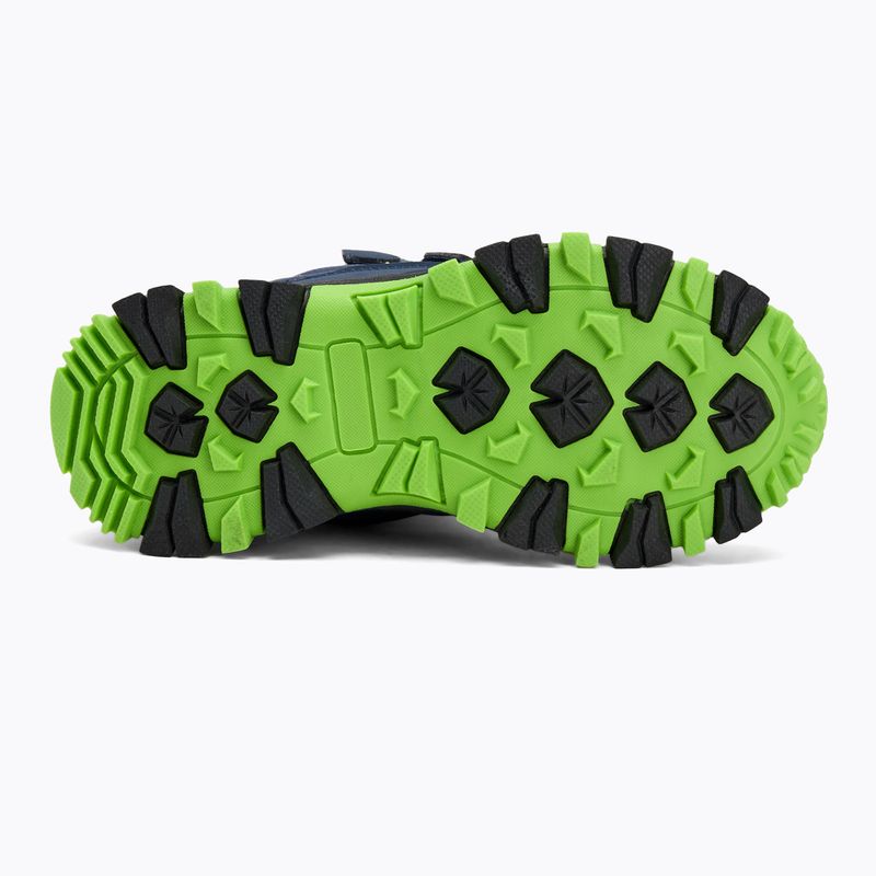 Stivali da neve per bambini KADVA Snowey Mid WaterProof blu/verde 5