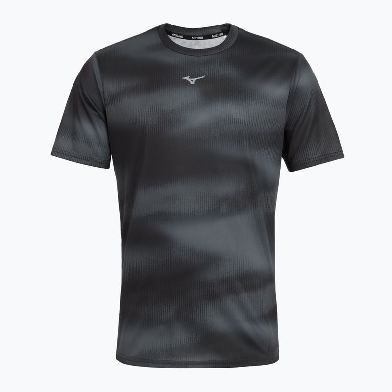 Maglietta da corsa da uomo Mizuno Core Graphic Tee nero