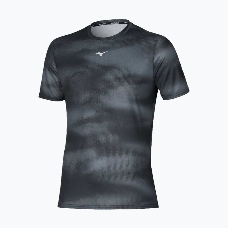 Maglietta da corsa da uomo Mizuno Core Graphic Tee nero 4