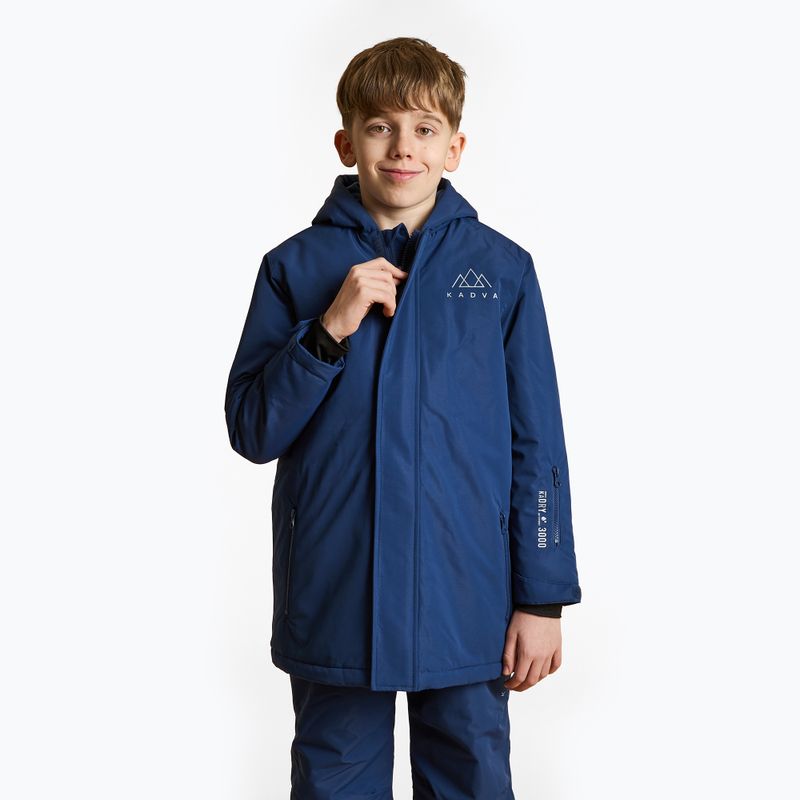 Giacca da sci per bambini KADVA Skiro Jacket blu navy 2