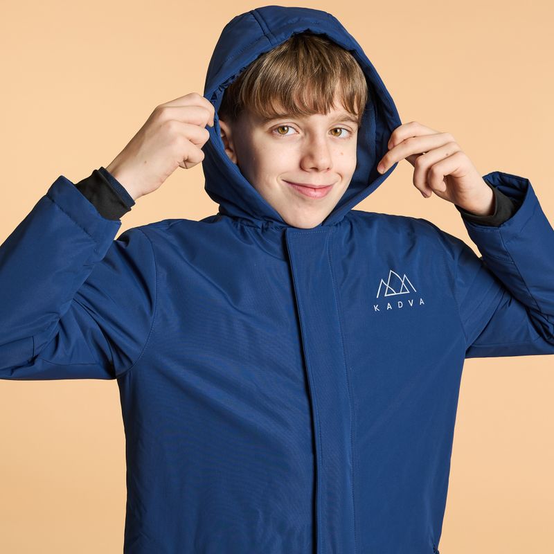 KADVA Skiro Jacket Jrb giacca da sci per bambini blu navy 5