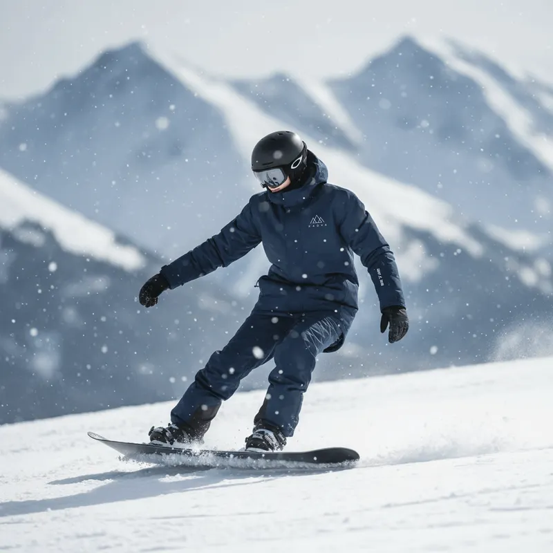 KADVA Skiro Jacket Jrb giacca da sci per bambini blu navy 10