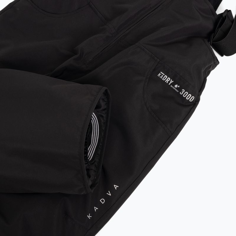 Pantaloni da sci per bambini KADVA Skiro Pants neri 5