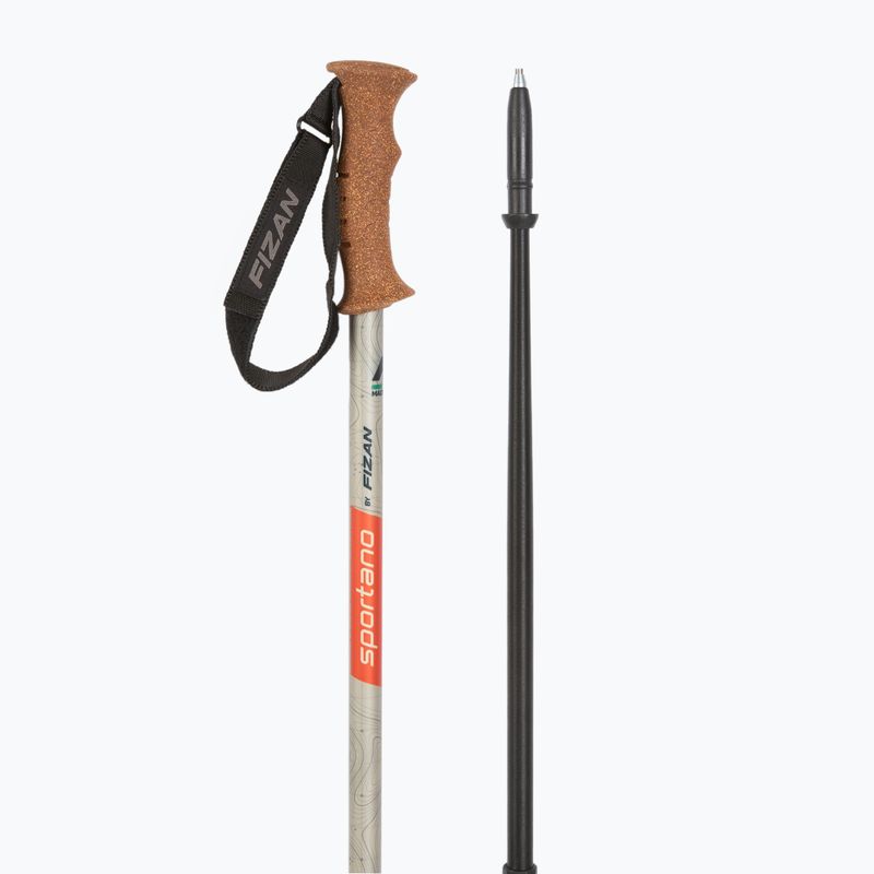 Bastoncini da trekking Fizan Smu Peak beige 3