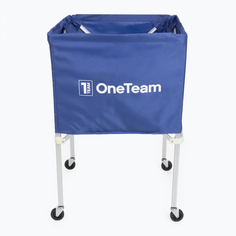 Carrello per palloni da pallavolo OneTeam Blue nest 2