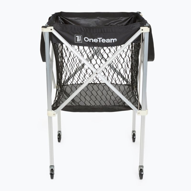 Carrello per palloni da pallavolo OneTeam Black slot 2