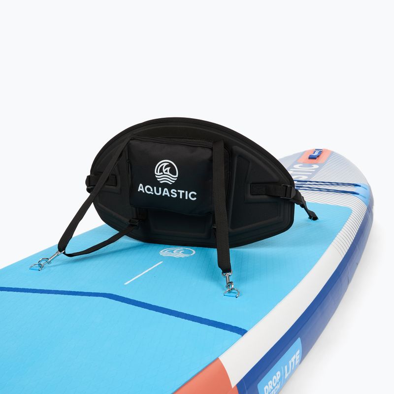 Sedile da kayak per tavola da SUP AQUASTIC AQS-B4I185-BK con borsa nera 5